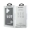 Carcasă spate Karl Lagerfeld IML Choupette Trio Watercolor MagSafe pentru iPhone 17, neagră