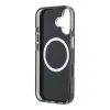 Carcasă spate Karl Lagerfeld IML Choupette Trio Watercolor MagSafe pentru iPhone 17, neagră