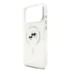 Carcasă spate Karl Lagerfeld IML K&amp;amp;CH Heads cu ramă metalică MagSafe pentru iPhone 17 Pro Max, transparentă