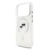 Carcasă spate Karl Lagerfeld IML K&amp;amp;CH Heads cu ramă metalică MagSafe pentru iPhone 17 Pro, transparentă