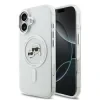 Carcasă spate Karl Lagerfeld IML K&amp;amp;CH Heads cu ramă metalică MagSafe pentru iPhone 17, transparentă