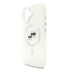 Carcasă spate Karl Lagerfeld IML K&amp;amp;CH Heads cu ramă metalică MagSafe pentru iPhone 17, transparentă