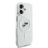 Carcasă spate Karl Lagerfeld IML K&amp;amp;CH Heads cu ramă metalică MagSafe pentru iPhone 17, transparentă