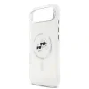 Carcasă spate Karl Lagerfeld IML K&amp;amp;CH Heads cu ramă metalică MagSafe pentru iPhone Air, transparentă