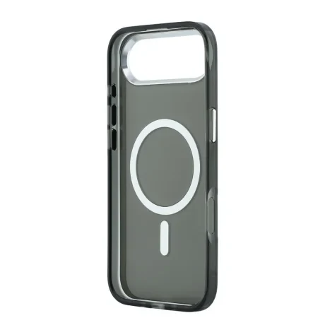 Carcasă spate Karl Lagerfeld IML K&amp;amp;CH Heads Logo MagSafe pentru iPhone Air, neagră
