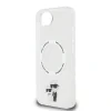 Carcasă spate Karl Lagerfeld IML Karl and Choupette MagSafe pentru iPhone 16e/17e, transparentă