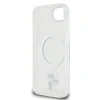 Carcasă spate Karl Lagerfeld IML Karl and Choupette MagSafe pentru iPhone 16e/17e, transparentă