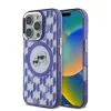 Carcasă spate Karl Lagerfeld IML Monogram K&amp;amp;CH Heads MagSafe pentru iPhone 16 Pro Max, violet