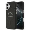 Carcasă spate Karl Lagerfeld PU RSG Logo MagSafe pentru iPhone 17, neagră