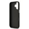Carcasă spate Karl Lagerfeld PU RSG Logo MagSafe pentru iPhone 17, neagră