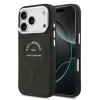Carcasă spate Karl Lagerfeld PU RSG Logo MagSafe pentru iPhone 17 Pro, neagră