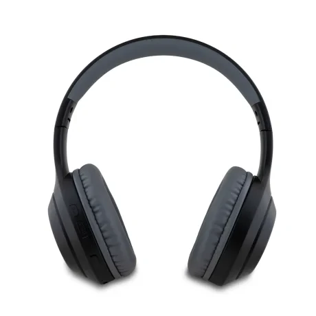 Căști fără fir Guess Classic Silver Logo, negre