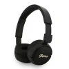 Căști fără fir Guess Script Metal Logo, negre