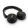 Căști fără fir Guess Script Metal Logo, negre
