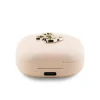Căști wireless Guess 4G Metal Logo TWS roz