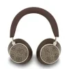 Căști wireless Guess din piele PU 4G cu logo clasic ENC, maro