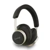 Căști wireless Guess din piele PU 4G cu logo clasic ENC, negre