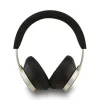 Căști wireless Guess din piele PU 4G cu logo clasic ENC, negre
