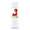Căști wireless Guess Lipstick Shape TWS, albe