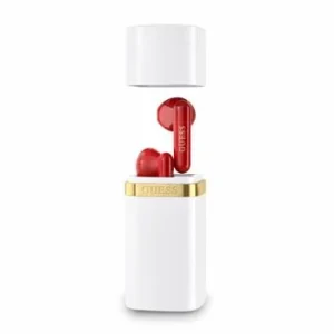 Căști wireless Guess Lipstick Shape TWS, albe