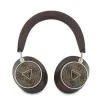 Căști wireless Guess PU 4G Triangle Logo ENC maro