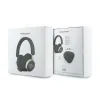 Căști wireless Guess PU 4G Triangle Logo ENC, negre