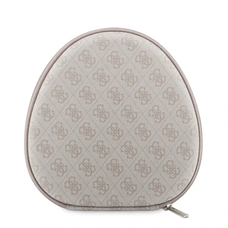 Căști wireless Guess PU 4G Triangle Logo ENC roz