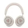 Căști wireless Guess PU 4G Triangle Logo ENC roz