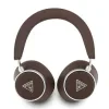 Căști wireless Guess PU Saffiano Triangle Logo ENC maro