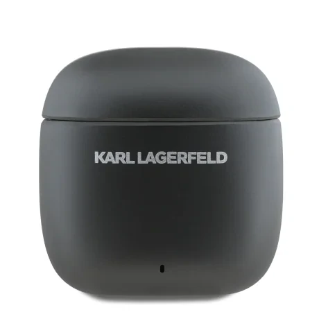 Căști wireless Karl Lagerfeld Elongated Logo ANC/ENC TWS, negre