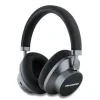 Căști wireless Karl Lagerfeld Saffiano Metal Logo ANC/ENC, negre