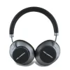 Căști wireless Karl Lagerfeld Saffiano Metal Logo ANC/ENC, negre