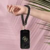 Curea de încheietură universală Guess 4G Pandantiv negru