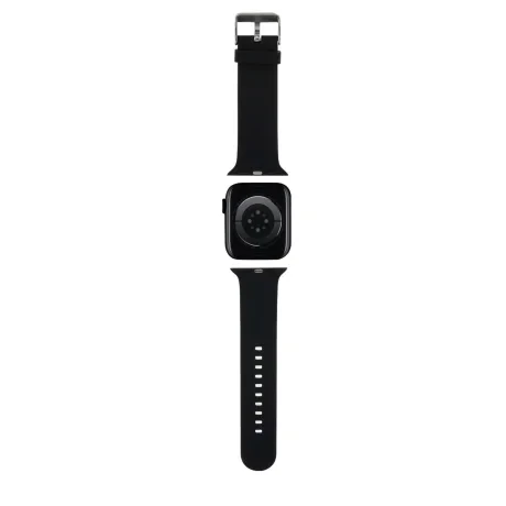 Curea Karl Lagerfeld Karl and Choupette Head NFT pentru Apple Watch 42/44/45/46/49 Negru