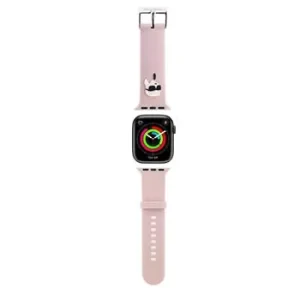 Curea Karl Lagerfeld Karl Head NFT pentru Apple Watch 38/40/41 roz