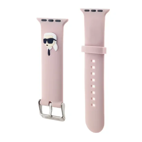 Curea Karl Lagerfeld Karl Head NFT pentru Apple Watch 38/40/41 roz
