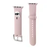 Curea Karl Lagerfeld Karl Head NFT pentru Apple Watch 42/44/45/46/49 roz