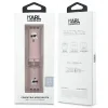 Curea NFT Karl Lagerfeld Karl and Choupette Head pentru Apple Watch 38/40/41 roz