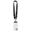Curea universală crossbody Karl Lagerfeld Choupette Patch neagră