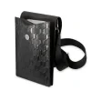 Geantă de telefon Karl Lagerfeld Saffiano Monogram neagră