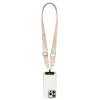Geantă Guess Crossbody cu curea din PU 4G, logo metalic, roz