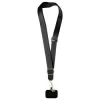 Geantă Guess Crossbody Nylon 4G Charm Negru