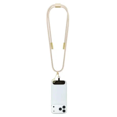 Geantă Guess Crossbody Strap 4G cu cablu de încărcare USB-C/USB-C bej