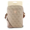 Geantă Guess PU 4G Triangle Logo 8&amp;quot; Roz