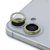 Husa de protecție Guess Fixed Glitter pentru iPhone 16/16 Plus, aurie