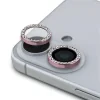Husa de protecție Guess Fixed Glitter pentru iPhone 16/16 Plus, roz