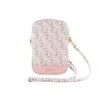 Husă de telefon Guess PU G Cube cu fermoar, roz