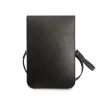 Husă de telefon Guess PU Saffiano Triangle Logo Neagră