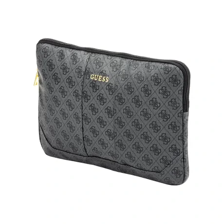Husă Guess din piele PU 4G pentru notebook 13&amp;quot; gri