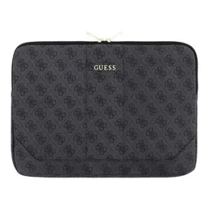Husă Guess din piele PU 4G pentru notebook 13&amp;quot; gri